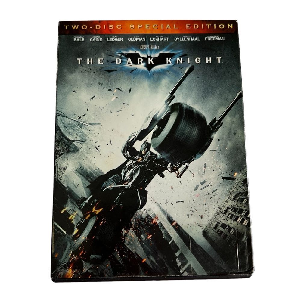 The Dark Knight 2 Disc Special Edition DVD Heath Ledger Christian Bale